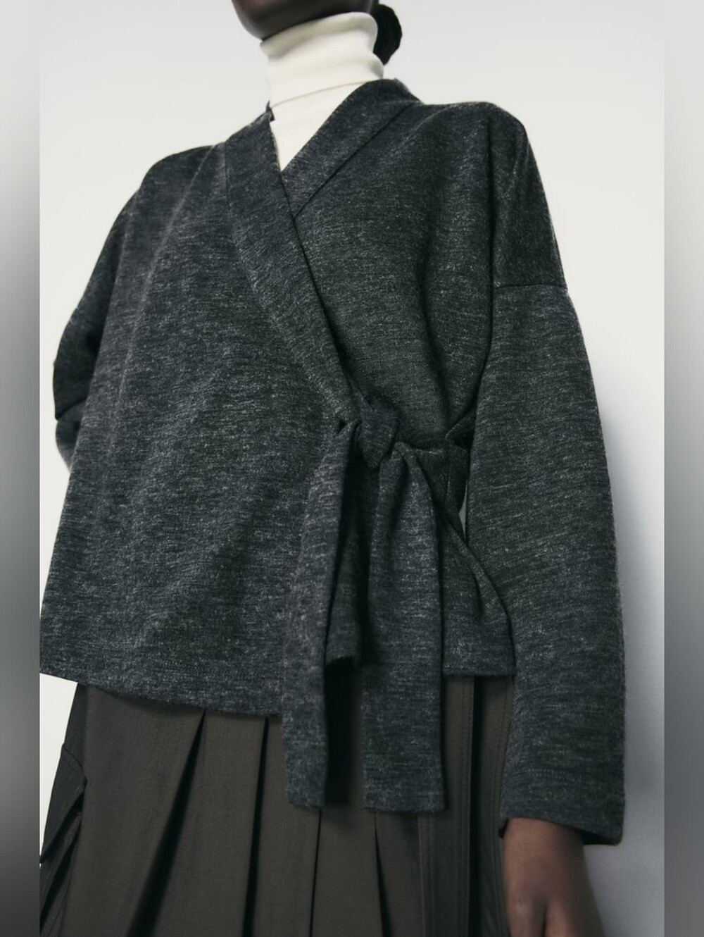 Zara Soft Knit Kimono NWT